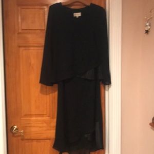 2 piece matching skirt and shirt long sleeved